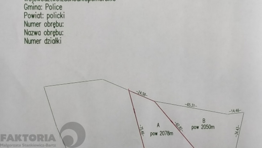 Działka Sprzedaż Bartoszewo