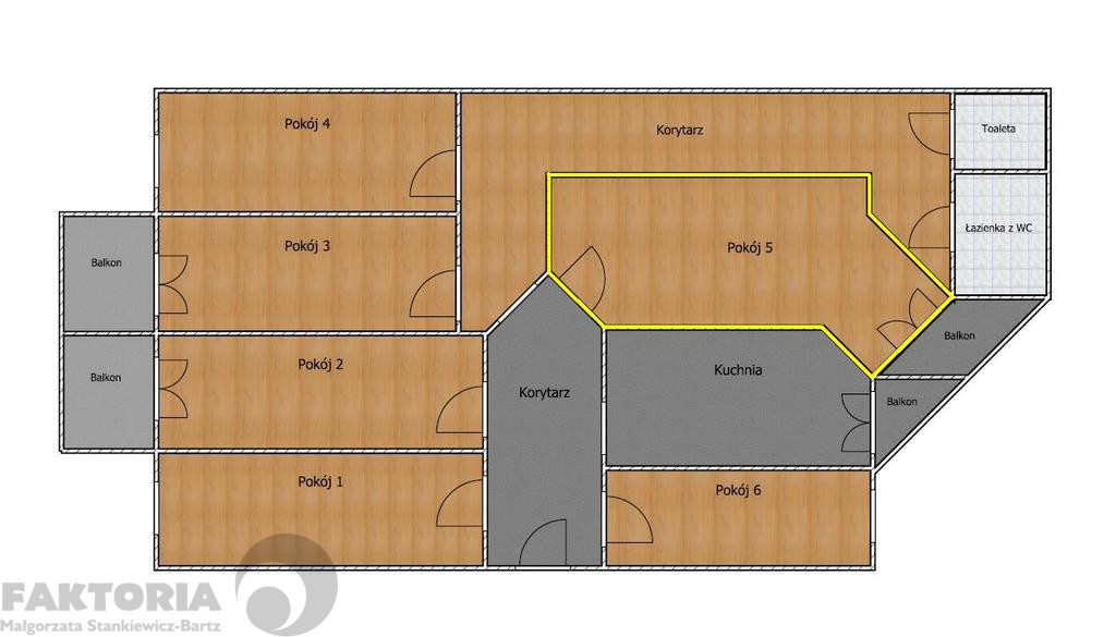 Mieszkanie Wynajem Szczecin Śródmieście-Centrum ks. Piotra Ściegiennego