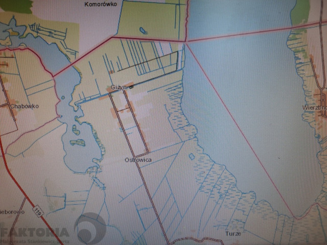 Giżyn nad J.Miedwie, MPZP działka 1028m2,120 zł/m2