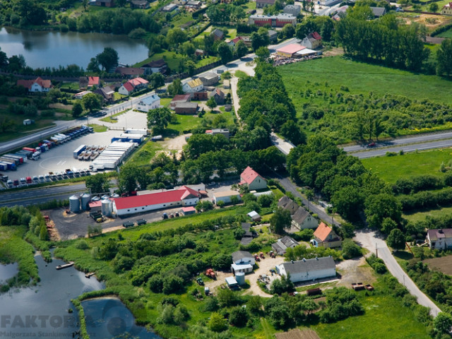 Kołbaskowo, działka 1384 m2 MPZP 600 zł/m2.